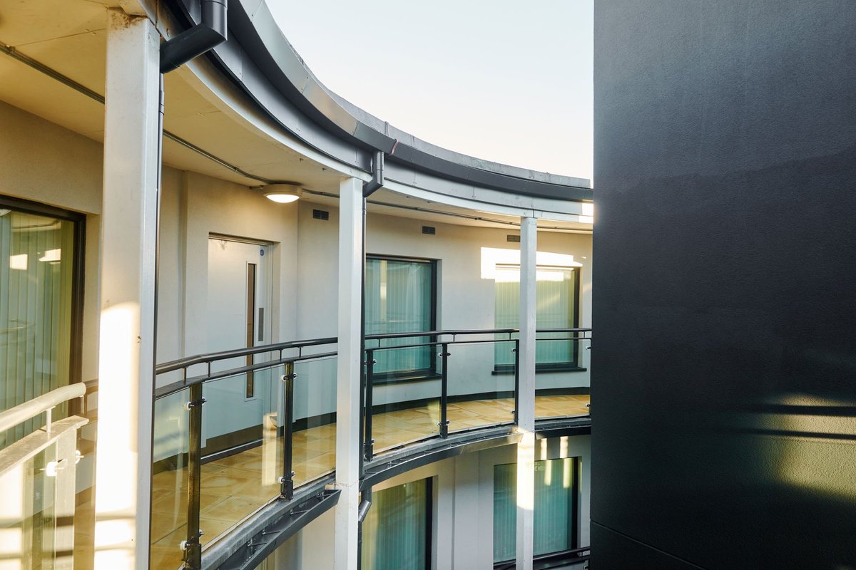 Last week we headed out to Lancaster to take some images of our project at Bridge Square for <a href="/irwellvalley/">Irwell Valley Homes</a>. We carried out some major refurbishments including a new EWI system, fire doors &amp; new walkway system complete with new handrails and lighting.
#improvinglives #refurb #EWI