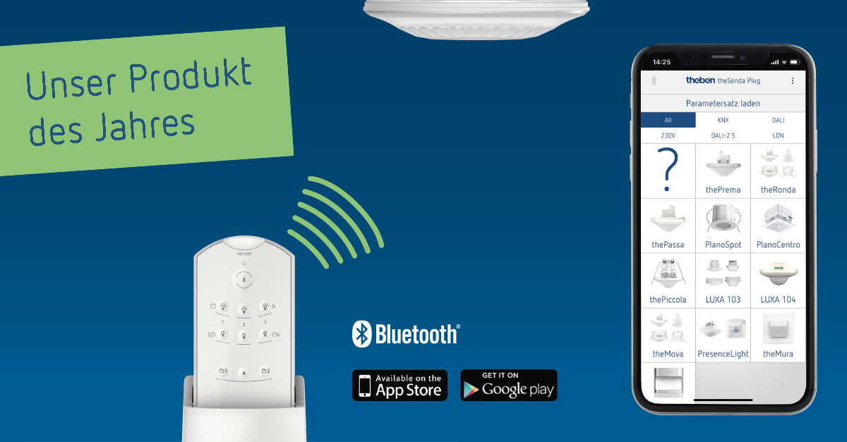 Nicht nur für uns, sondern auch für viele unserer Kunden das „Theben Produkt des Jahres 2022“: Die LUXA 103 #Präsenzmelder-Familie für Innen und Außen (Büros, Besprechungsräume, Abstellräume, Keller, Toiletten oder für Korridore und Flure). t1p.de/mnpq6