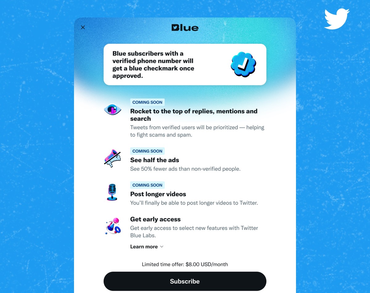 #SocialMedia - 5 nouveautés sur #Twitter : nouvel abonnement, badge doré, tweets de 4000 caractères… bit.ly/3BytM7M via <a href="/BlogModerateur/">BDM</a>