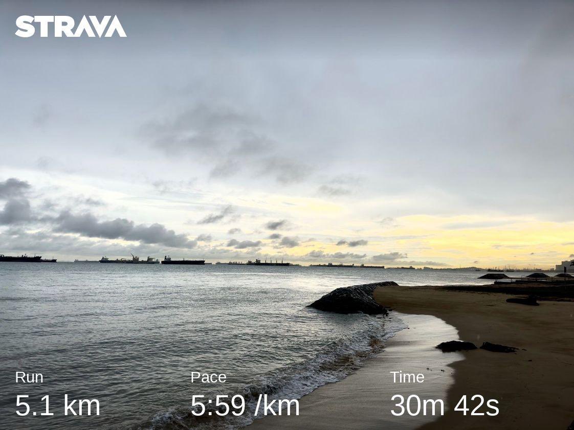 It was a nice evening.