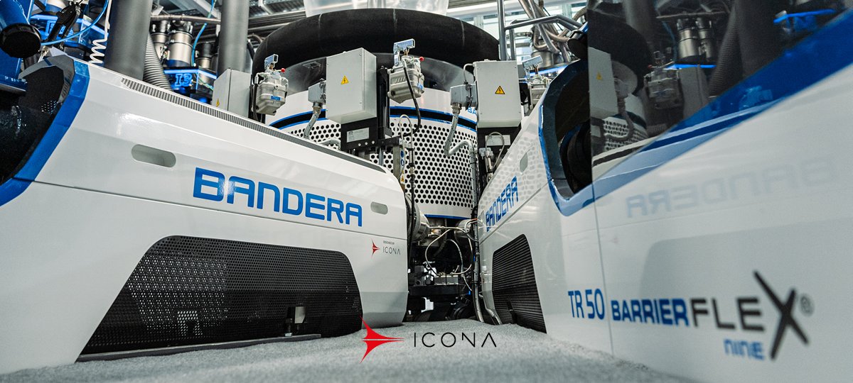 In designing the #BarrierFlexNine for <a href="/banderaontheweb/">Bandera - Extrusion Intelligence</a>, thanks to our approach derived from the industrial field we were able to deliver results in just over a year: concept, prototyping and organic development.  bit.ly/IconaProjects

#IconaDesignGroup #DesignedByIcona