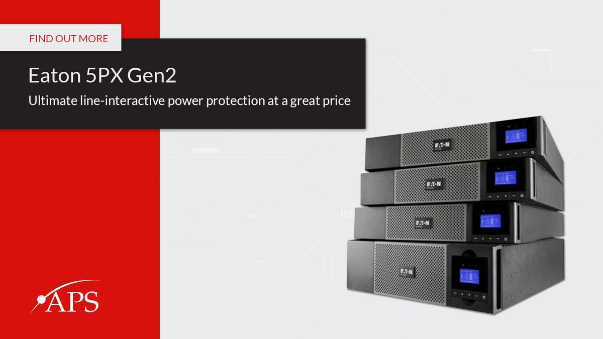 adeptpower_'s tweet photo. The Eaton 5PX Gen2 is a new range providing ultimate line-interactive power protection to maximise IT space and service continuity. Find out more https://t.co/dpEsQii41D

#AdeptPowerSolutions https://t.co/R4Hl5WP48r