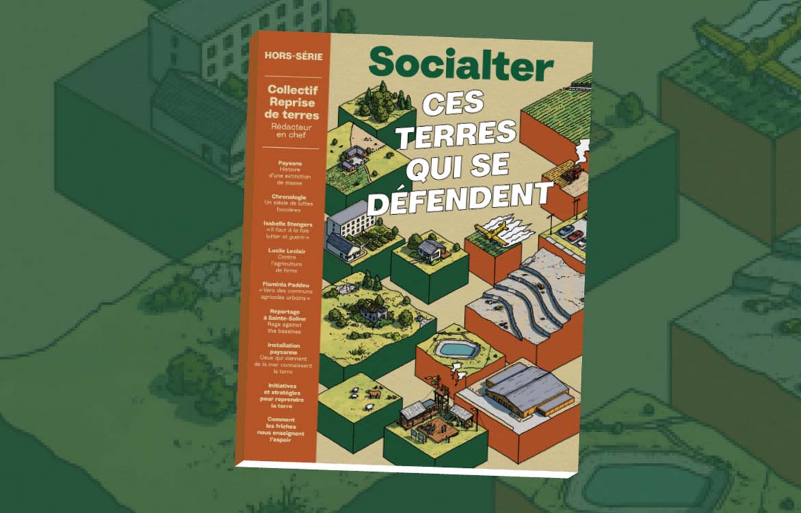 Socialter's tweet photo. Retrouvez cet article dans notre hors-série « Ces terres qui se défendent », en kiosque, librairie et sur notre boutique. 🚜
Pour parcourir le sommaire : https://t.co/YZif5R8F2v https://t.co/e1xN1OfiRZ