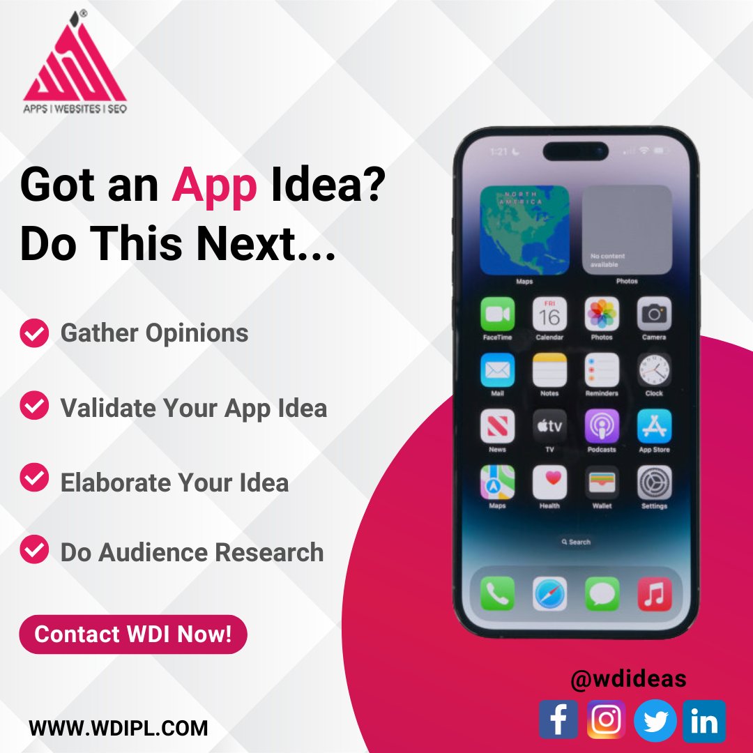 Want to transform your app idea into reality? Contact us today to get started on your mobile app development project!
.
.
.
#wdi #mobileappsdevelopment #mobileappdevelopmentservices #nativeapp 
#iosapp #mobileapp #ios #appdevelopment #smartphoneapps