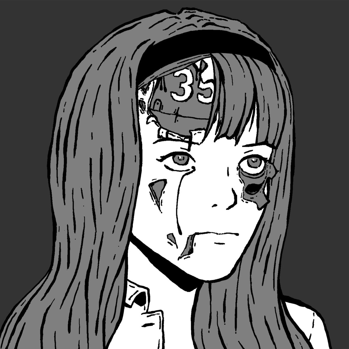 MinanAAAH's tweet photo. I got sooo hyped about the #Judas Trailer during #TheGameAwards  
Totally down for a Bioshock kinda game in a space setting although no idea who that character’s gonna be :’D

#art #digitalart #lineart #JudasGame https://t.co/cZ5BucRUB4