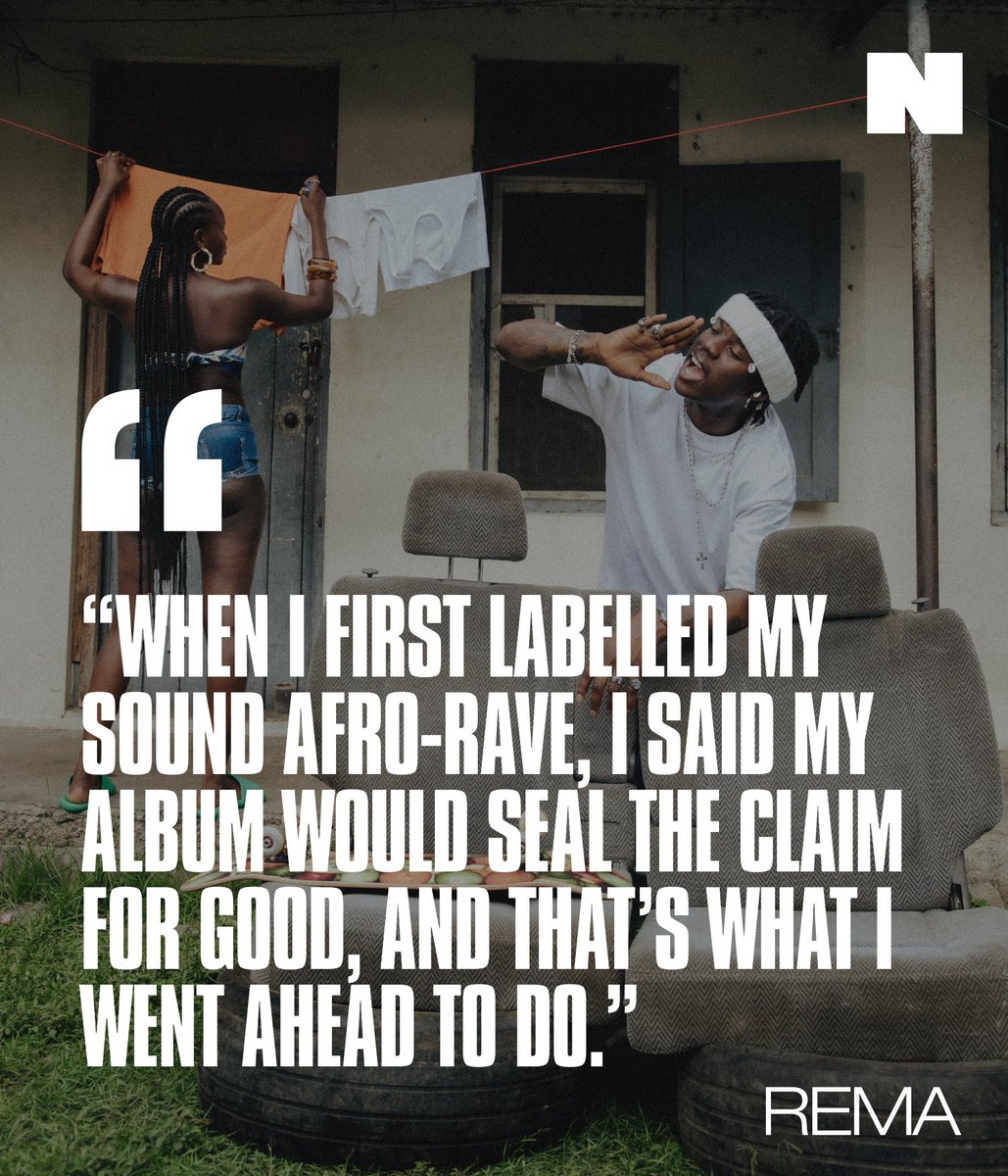 NativeMag's tweet photo. Rema is Him.
For #TheResetIssue, @heisrema speaks confidently about his self-defined genre, dealing with pressure & more.
FULL STORY: https://t.co/Uw4mTh7QL1 https://t.co/wN7naGGL8t