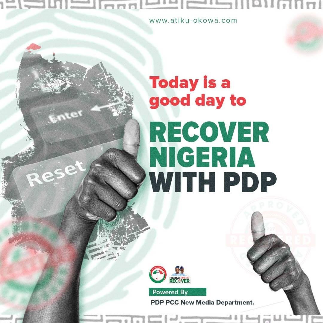 emmyhenshaw7's tweet photo. Everyone is safe under the umbrella, so what are you waiting for? Lets Vote PDP, Lets Vote Atiku-Okowa 2023.
As One We Can Get It Done
#Recovery2023
#VoteatikuOkowa2023 https://t.co/7NfcdZP7bl