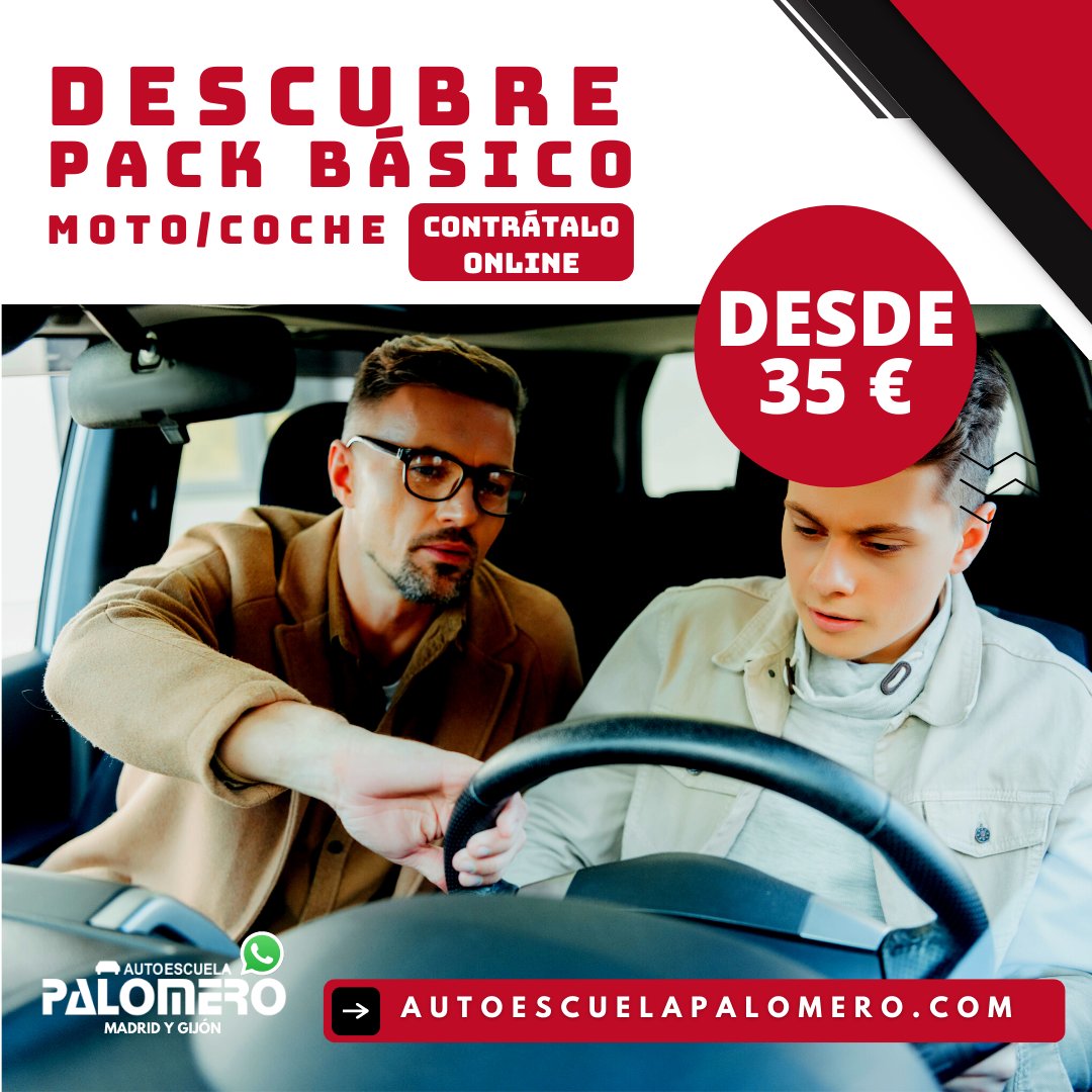 AutoPalomero's tweet photo. Pídele a Papa Noel o los Reyes Magos... ¡Tu carnet de coche o moto!
Avísales de que en Autoescuela Palomero tienen los pack básicos perfectos... ¡Les esperamos!
https://t.co/hhLGKmDRAt
👉 Teléfono Central: 91 572 30 20

👉 WhatsApp: 722 71 24 18 https://t.co/627ZRrcpGQ