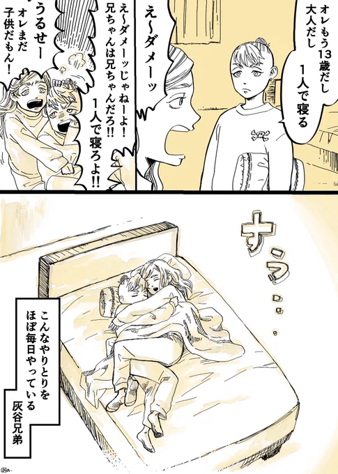 昔の漫画
12歳と13歳の思春期未満な2人しかいない漫画本もいつか描きたなぁ 