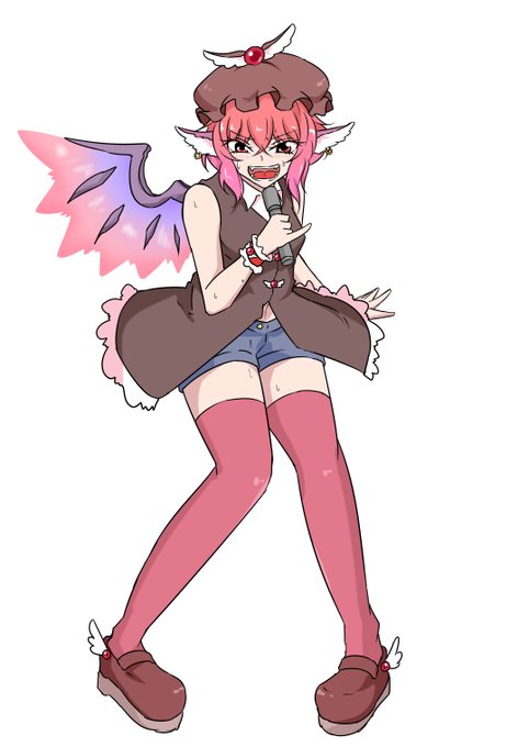 #お前ら東方の最初の推し誰だよ 
話すと長くなるんですけど最初に触った東方が二次創作のガラケーのアプリでそれの主人公がミスチーだったんで最初に覚えた東方用語はミスティア・ローレライなんです 