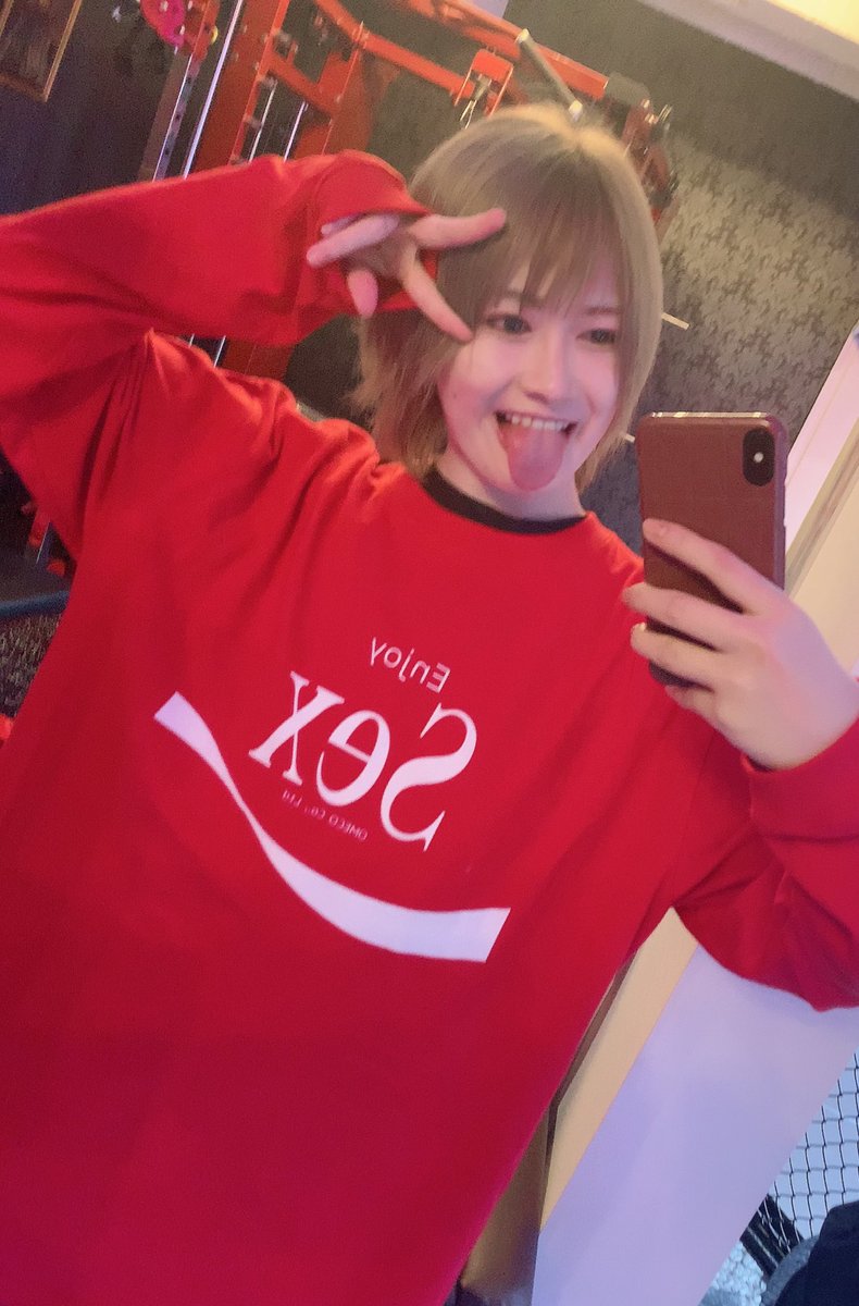 yukiruminayabai's tweet photo. @OMECO1 ×××Tシャツ❤️🔥
可愛い❤️🔥
爽やかにやばいこと書いてあるのツボ
#omeko https://t.co/qf9nyYeLdS