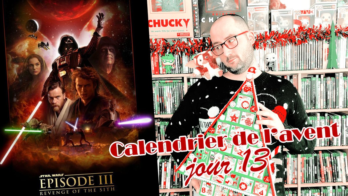 B_Benji59's tweet photo. Calendrier de l'avent de @OriCritique :
Une vidéo = une scène d'une #série, d'un #film
Case n°12 : Star Wars : épisode 3
>> https://t.co/hoYFSBsKFP
#Calendrierdelavent #vlogmas #starwars https://t.co/GUzI6qjRc3