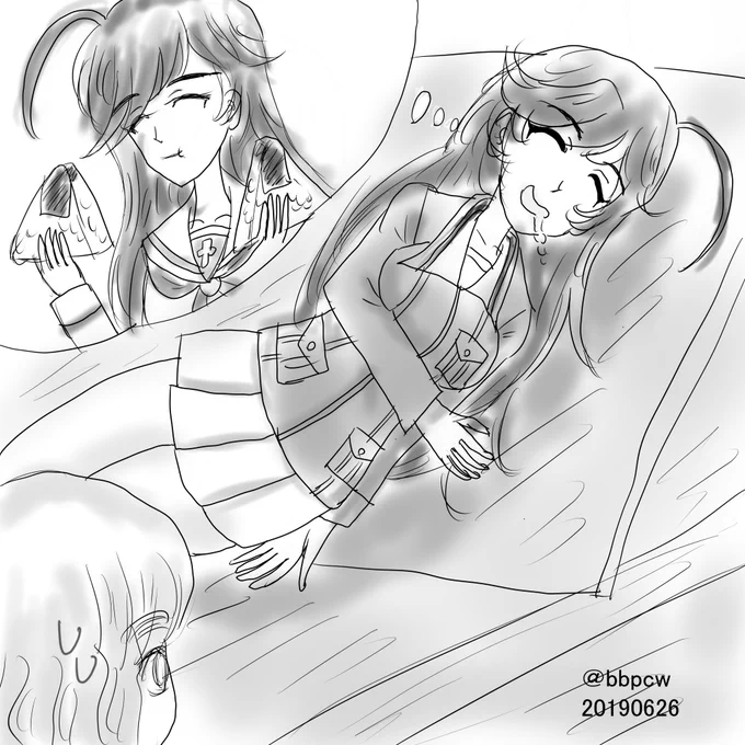 華さんですかねーいっぱい食べる貴女が好きw#お前らガルパンの最初の推し誰だよ 