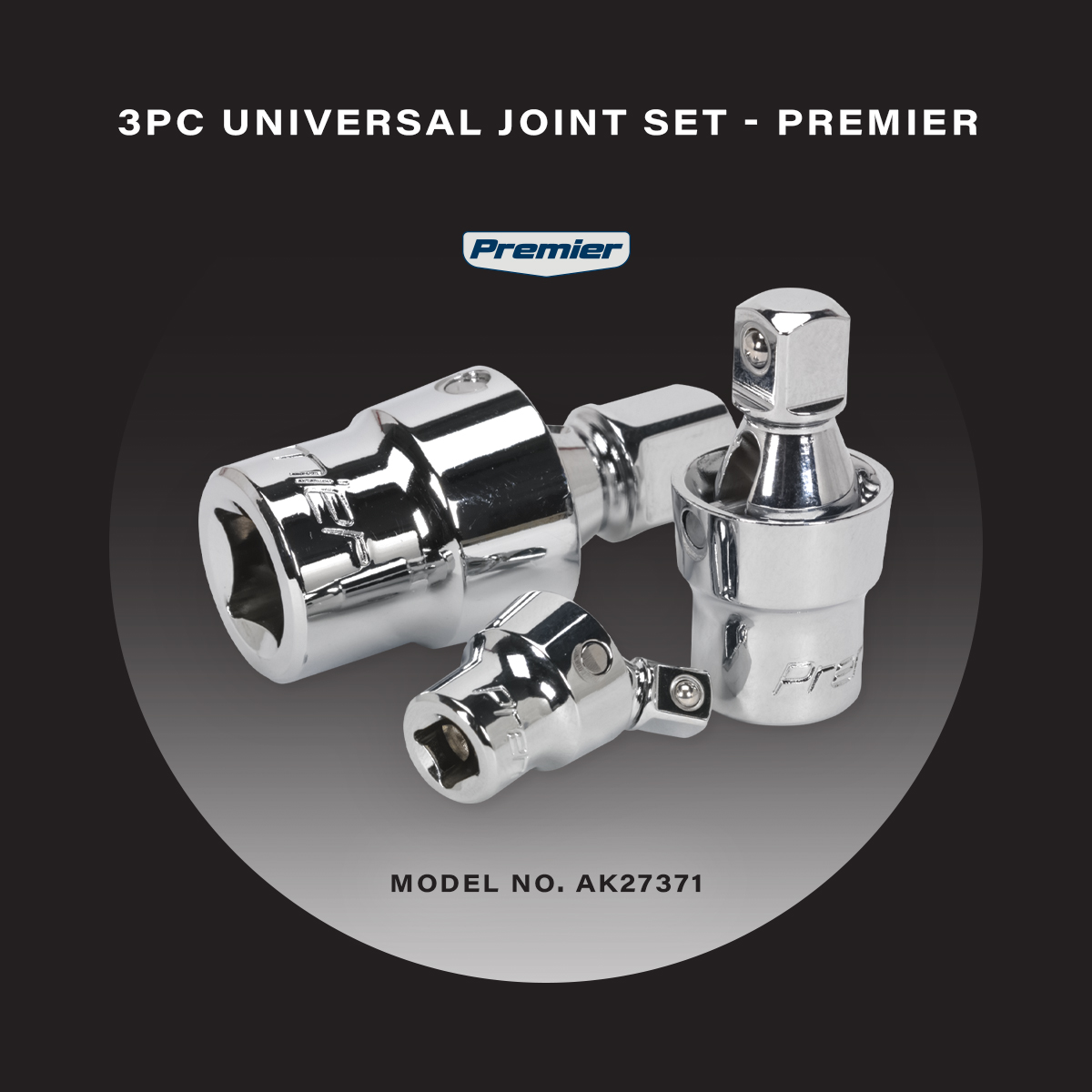 Sealeytools's tweet photo. Three universal joints with a spring-ball socket retainer.
The unique design allows for smooth rotation and high torque. Contents: 1/4", 3/8", 1/2"Sq Drive.
https://t.co/XVXWWYEBTj

#Sealey #SealeyTools #ToolPromotion #Premier #LifetimeGuarantee #ToolGoals https://t.co/32agHb0DXX