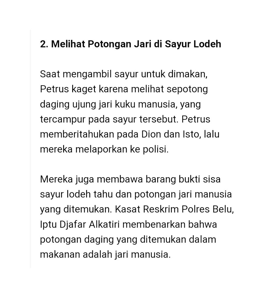 ankavho's tweet image. Fakta sayur lodeh jari. #sayurlodeh