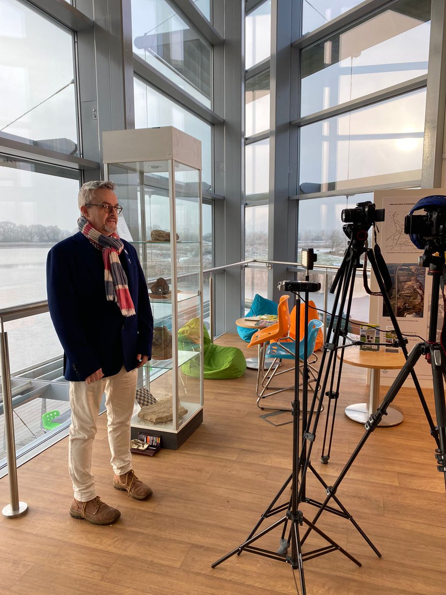A cold start for a day of more filming with <a href="/ScreenNorthants/">Screen Northants</a> at <a href="/StanwickLakes/">Stanwick Lakes</a>. <a href="/Grifster96/">John Griff</a> first up, with leaders of our partner organisations sharing how they are continuing our work.