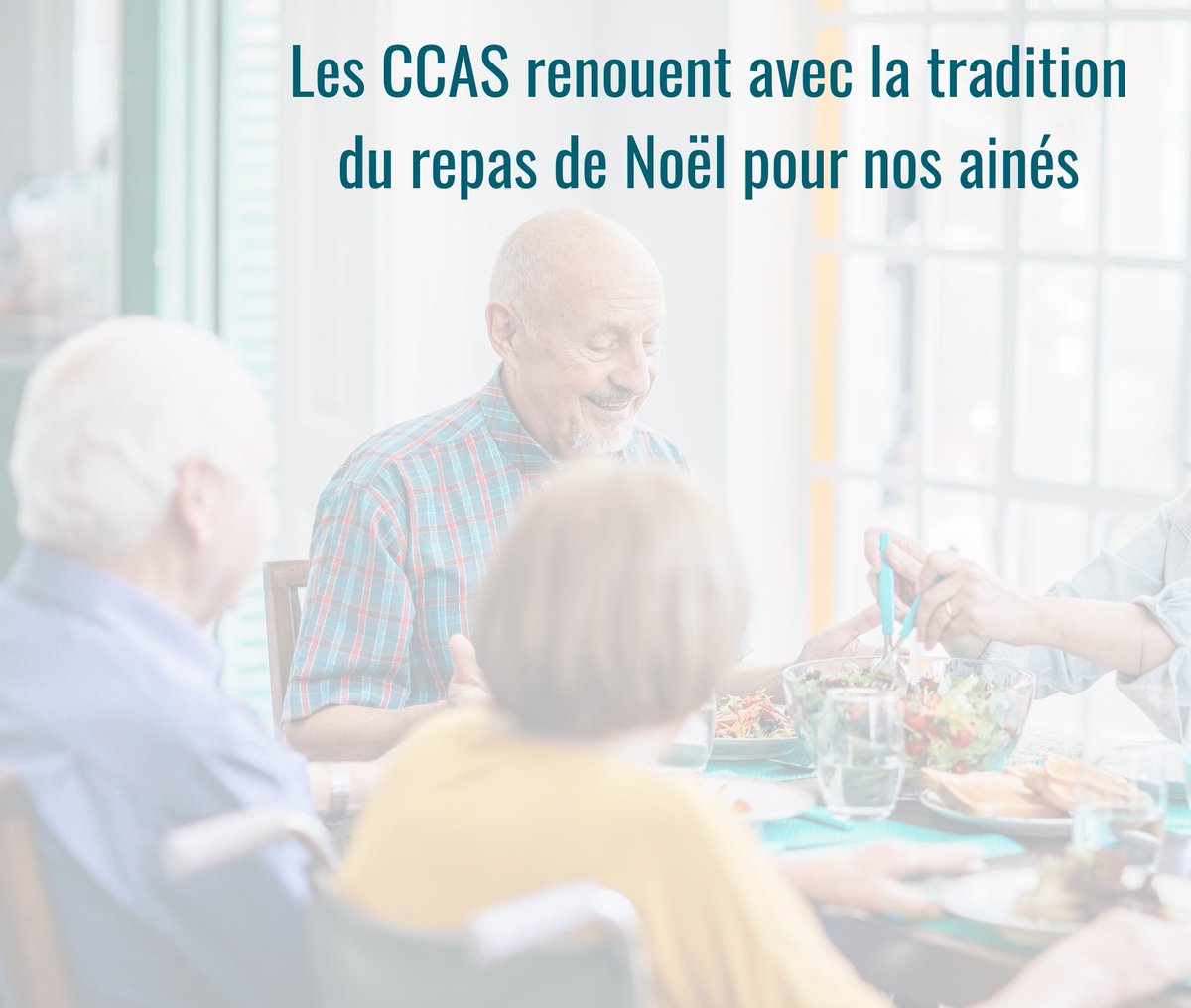 MalledAventure's tweet photo. [ACTU #SILVERECO] 

👉 Les #CCAS des villes de Quilly, Pannecé et Fonbeauzard et beaucoup d'autres organisent des repas de Noël, l’occasion pour les aînés de partager un moment de convivialité et de lutter contre l'isolement des #seniors. 

#solidarité #retraite https://t.co/EidSzSr4qE