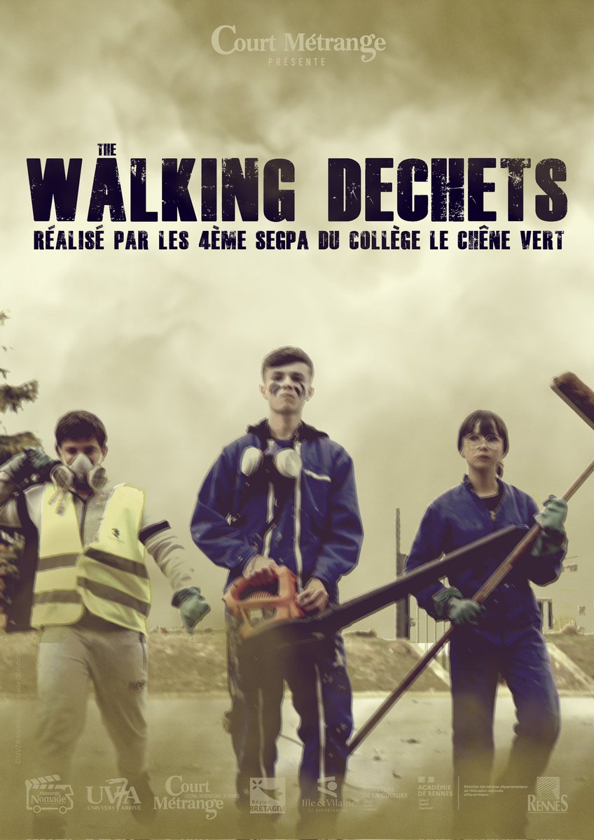courtmetrange's tweet photo. Restitution de résidence des élèves du collège du Chêne vert avec présentation de leur court métrage, sous la direction du scénariste et réalisateur @Paulnano Jeudi 15/12 cinéma Le Scénario- Bain-de-Bretagne. #cinema #courtmetrage #eac #residence #projection https://t.co/3bVURfTVj7