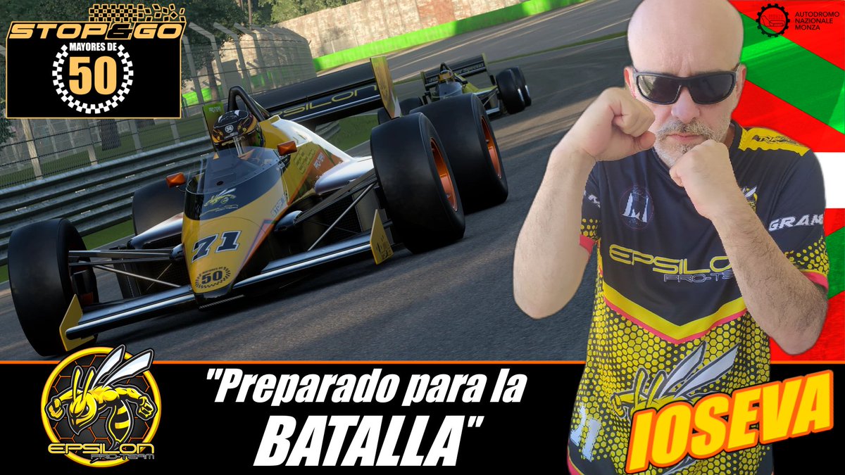 Listooo !!! Todo preparado para defender los colores de @EPSILONTeamPro, en uno de los campeonatos de @StopAndGoSimu que más ilusión me hace.

HOY ... Semifinales y FINAL con el GRAN <a href="/alario1987/">Alario87 TV</a> en cabina desde las 20:40h.

#gowasp