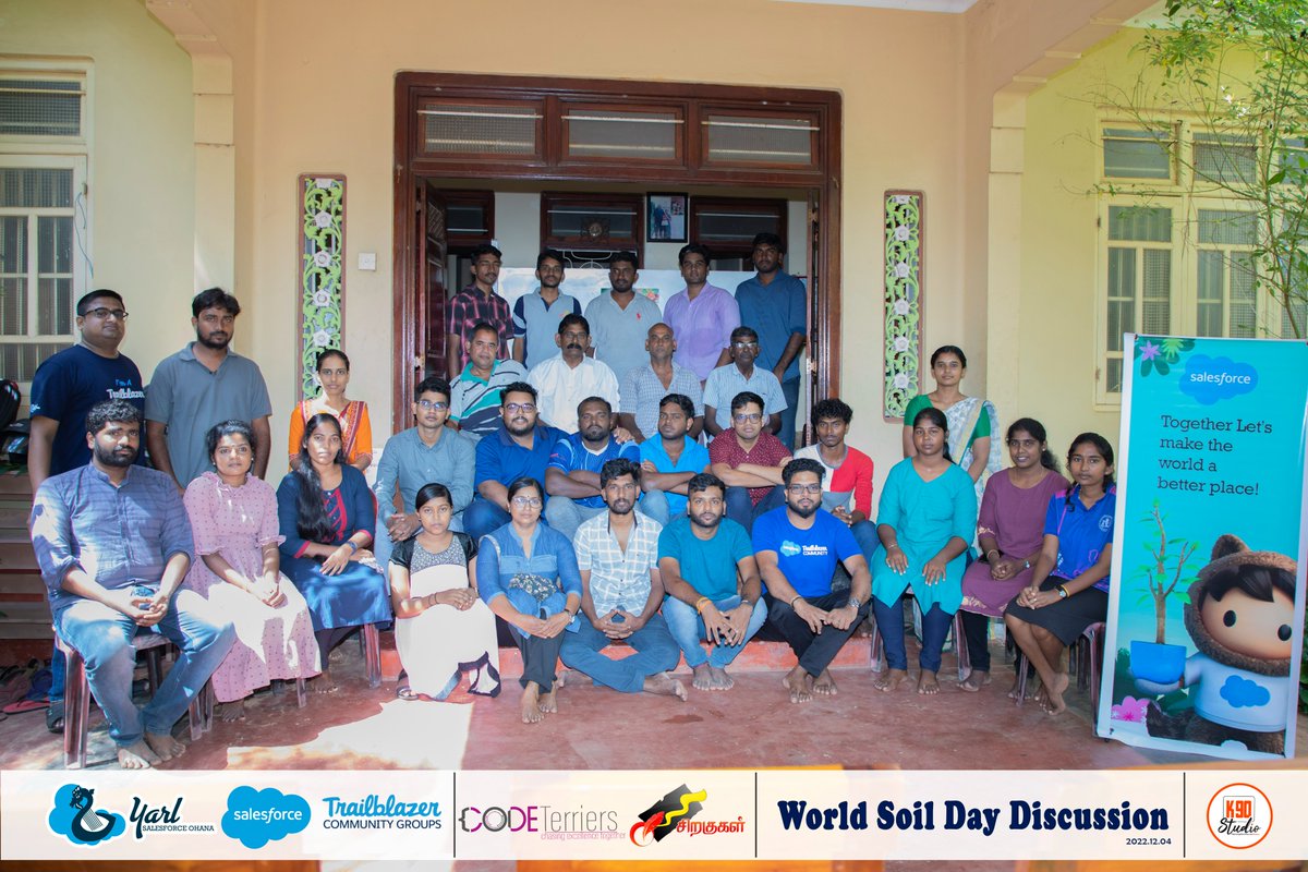 YarlSFO's tweet photo. We, Yarl Salesforce Ohana with the collaboration of @SirakukalA had a discussion session on 'Eradicating Parthenium' to mark the World Soil day - 2022. 
#YarlSFO #Salesforce #Ohana #SoilDay #Community #givingbacktothecommunity https://t.co/Spfi4AOH0Z