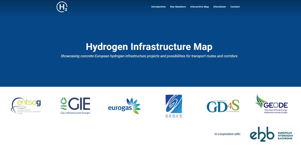 ENTSOG's tweet photo. ✅
During the last #MadridForum, @Energy4Europe mandated gas infra operators to visualise all #hydrogen infrastructure projects collected under different existing processes in the form of a map👇
https://t.co/hoMwS5Ss8G
#h2inframap https://t.co/KIwVnG0L83