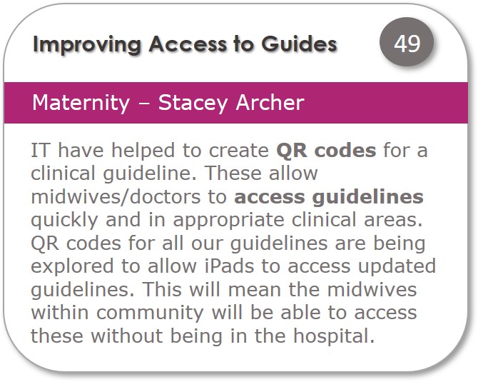 This weeks pebble problem as part of #SmallChangeTuesday is from Stacey who works in Maternity @CBU3_BHNFT If you would like to submit a pebble (any small change) you have solved to the QI Team, please get in touch! #QITwitter @barnshospital