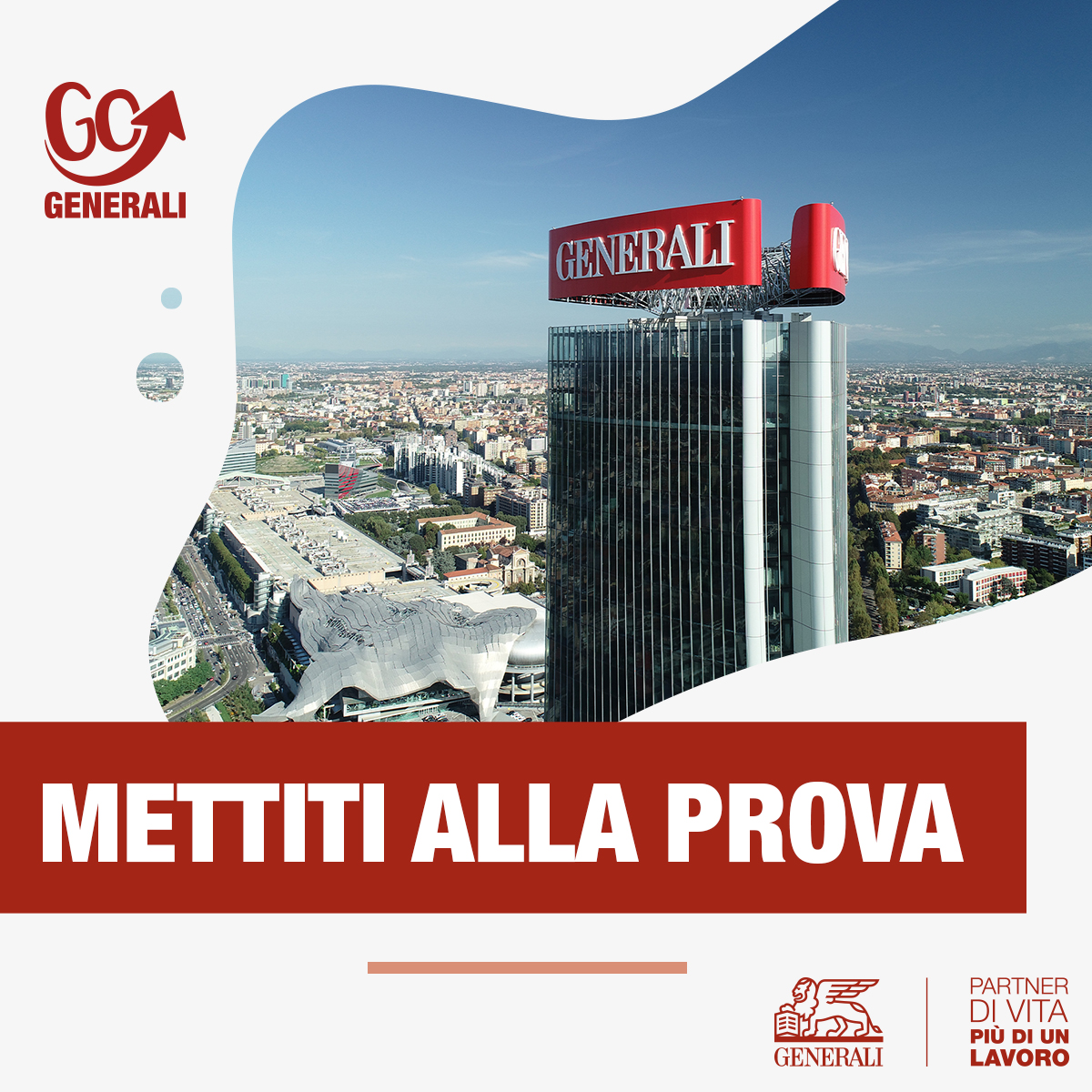 GeneraliItalia's tweet photo. Le soft skill dicono tanto di te: come pensi, come agisci e come ti relazioni con gli altri. Assieme alle competenze tecniche determinano il tuo successo professionale.
Scopri il tuo potenziale con la Sfida della Torre Generali! #PartnerdiVita https://t.co/KtnVYjAG3B https://t.co/WSs3jOXnRE