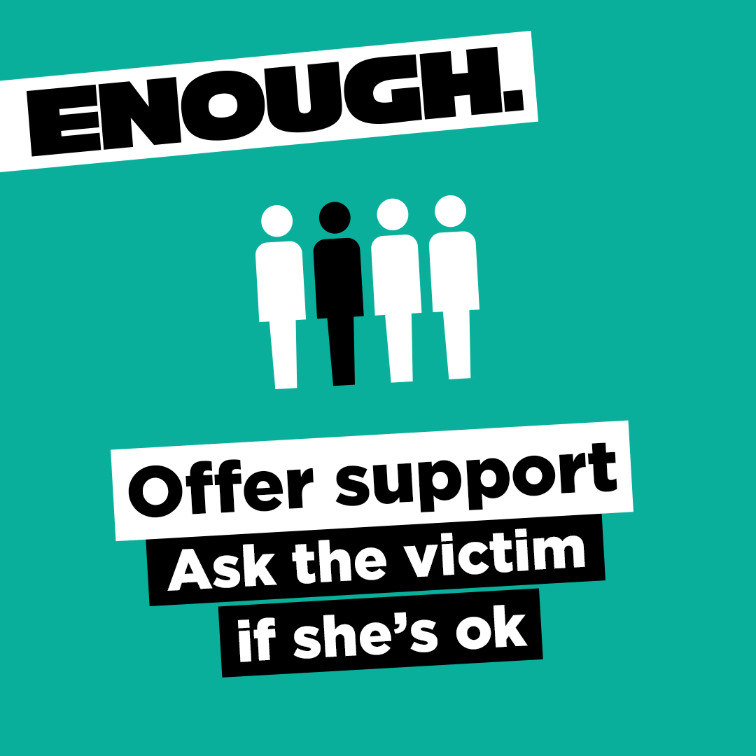ukhomeoffice's tweet photo. Did you catch the powerful documentary #C4SexualHarassment last night?

Share this with your mates to help spread the word about how we can all safely intervene if we see abuse ⤵️

#Enough