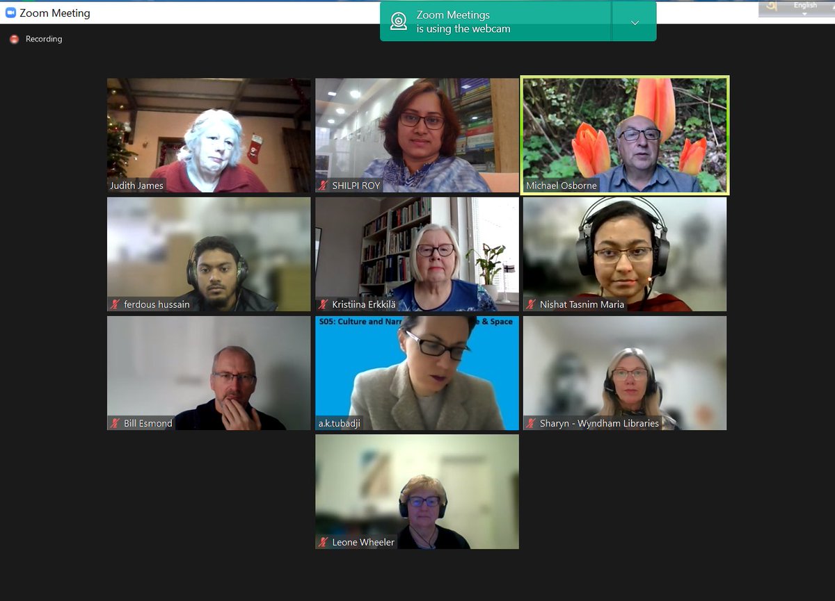<a href="/obspascal/">PASCAL Observatory</a>  #Reimagining_Inclusive_Economic_Futures (RIEF) monthly meeting

Thanks Judith for ur tremendous support to date. Hope to have ur support in future as well. 
at todays meeting we welcomed our new Lead <a href="/DrShilpiRoy/">Dr Shilpi Roy</a> and Co-lead Annie Tubadji of this network.