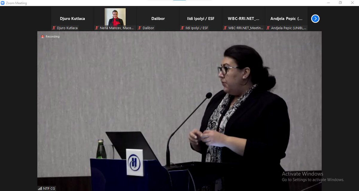 wbc_rri's tweet photo. Now presenting the @rccint activities related to #Education and #gender #disparity in STEM we have @MonPetrova https://t.co/Oi0wQih06u