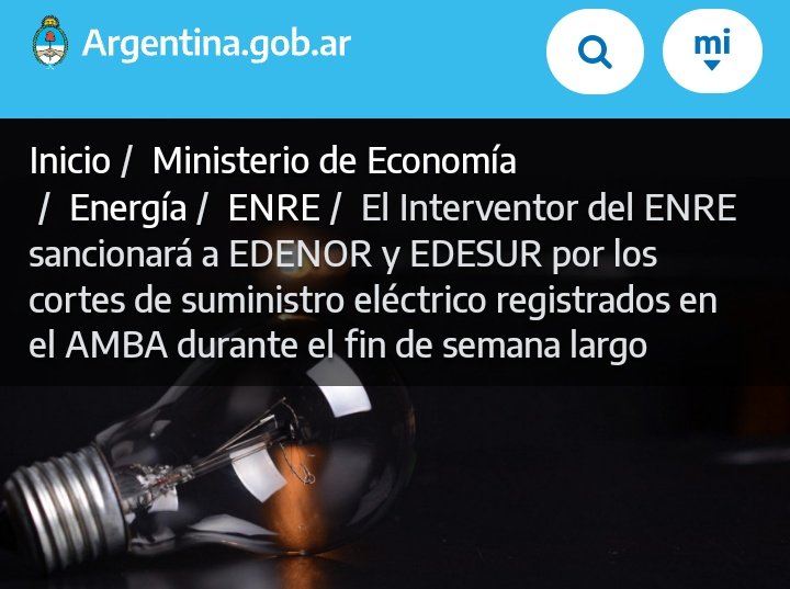 #Enre <a href="/WalterMartello/">Walter Martello</a>, fíjate xq me parece que <a href="/Edenor/">Edenor</a> se te caga de risa x las sanciones, #Manzanares otra vez #SinLuz 
NO FALLA UN DIA, para cobrar tampoco
La sanciones deberían ser a favor de los clientes,comercios y vecinos con pérdidas en mercadería,quien se responsabiliza?