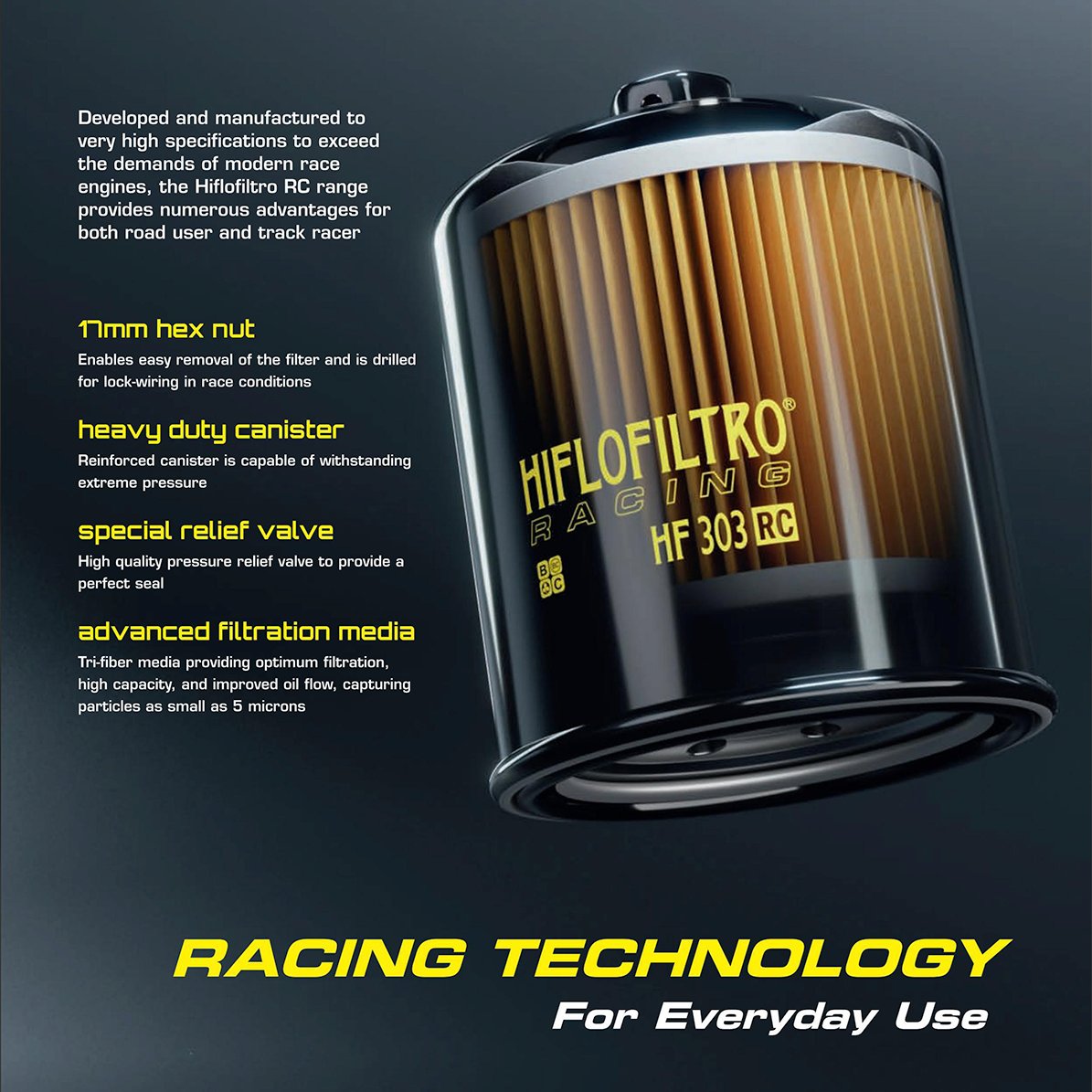 Hiflofiltro RC  Oil Filters .... Superbike racers 'approve'! 

<a href="/TAG_Racing/">TAG Honda</a> <a href="/LeeHardyRacing/">Lee Hardy Racing</a>