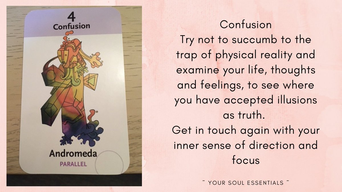 YoursoulEss's tweet image. Card time ❤️ ~ todays Galactic Message
#cardtime #galactic #quantumguidance