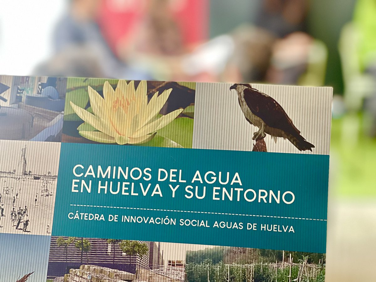 Presentamos junto a <a href="/UniHuelva/">Universidad de Huelva</a> el libro guía de nuestra <a href="/catedraAH/">Cátedra AH</a>: “Caminos del agua💧en #Huelva y su entorno”. Una guía que nos invita a descubrir las múltiples rutas por los humedales que rodean nuestra ciudad. 
Descárgala aquí 👇🏻 
uhu.es/publicaciones/…