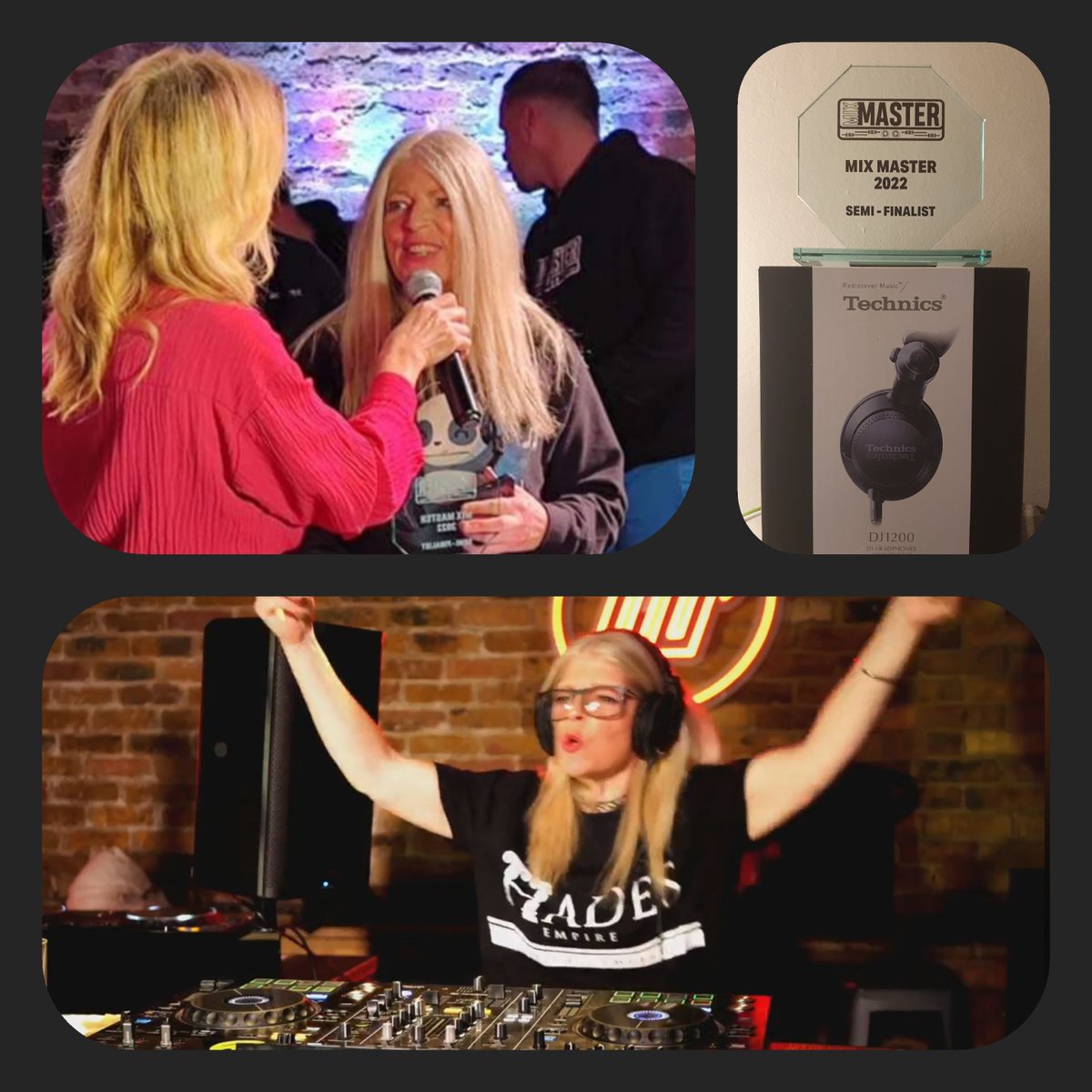 Thank you everyone for your support #mixmasteruk #mixmaster2022 
Unfortunately no finals 4me but I made the semi-finals which is a massive achievement especially 4me who's a 13mth rookie dj
Always follow your dreams you are never too young Or old to reach out.
God bless 1❤️2ALL⚒️