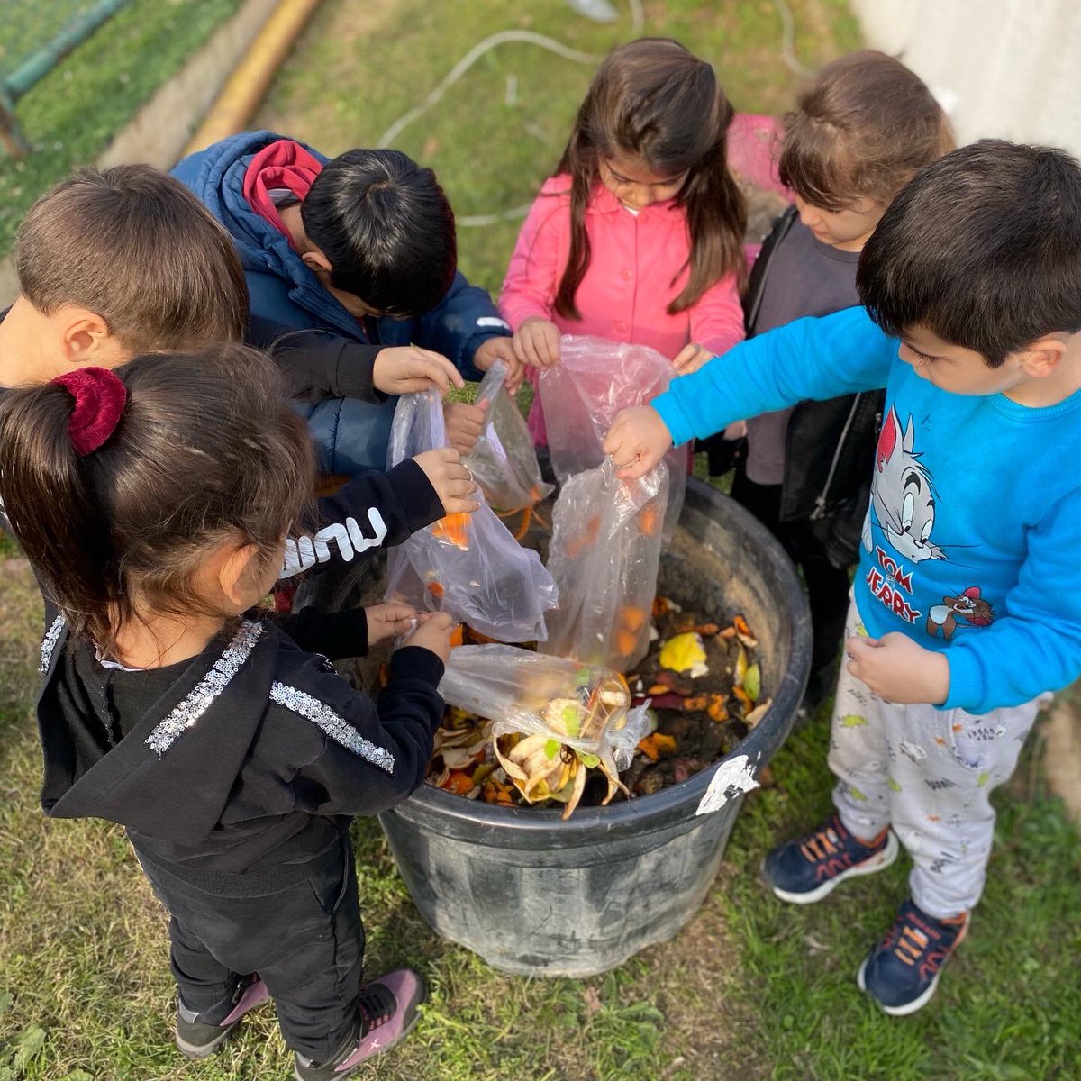 bkdortyol's tweet photo. STEM Junior-Yeşil Dünyamız projemiz kapsamında Okul Öncesi öğrencilerimiz "Kompost"hazırlama çalışmasını tamamlamıştır. 🌿🌱🌿

#bahçeşehirkoleji #heranımdabahçeşehir https://t.co/x3UPzgdJAJ