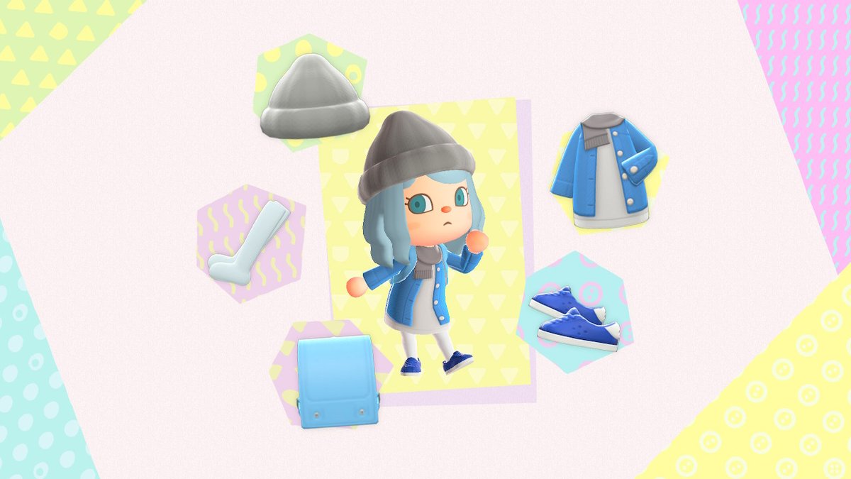 NekomaACNH56's tweet photo. OOTD ♡ #AnimalCrossing #ACNH #NintendoSwitch https://t.co/KQYtaxEQUI