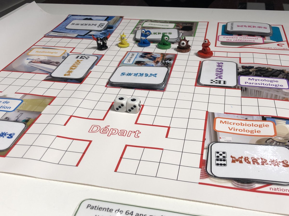 #Mikros le jeu-enquête des micro-organismes développé par l’UMR1092 de l’Université de Limoges est présent au congrès de la #RICAI. Venez nombreux !