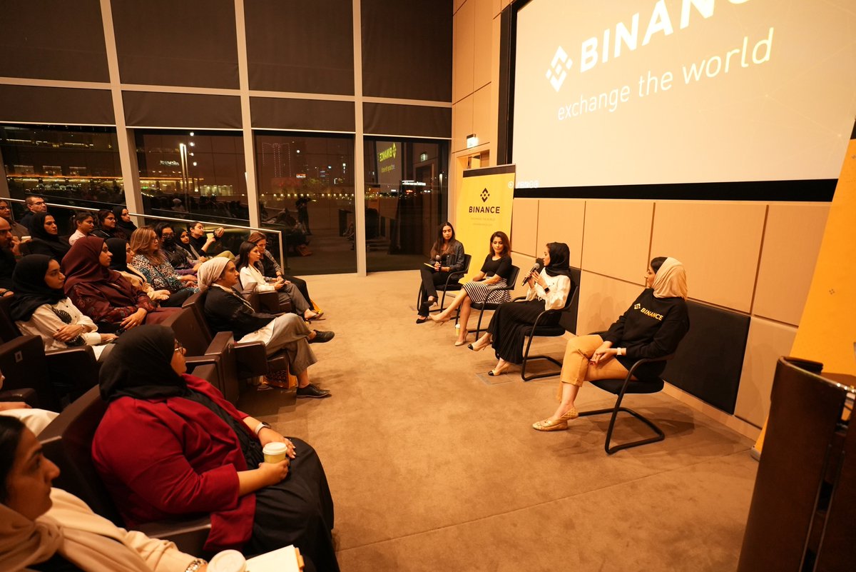 Binance tweet media