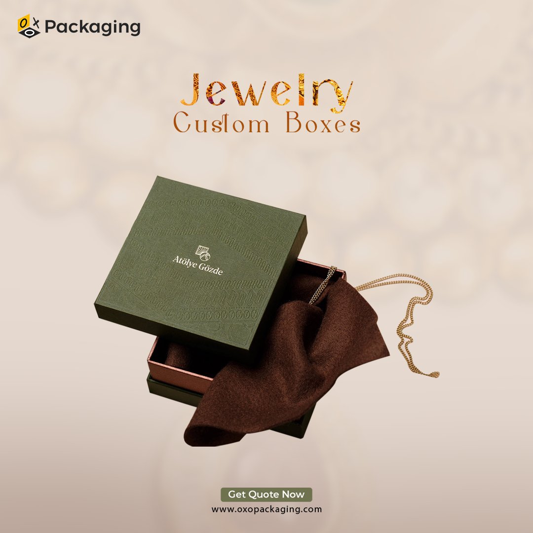 OXOpackagingusa's tweet image. #CustomJewelryBoxes that create brand awareness and help your products stand apart from the crowd, are essential for luring customers and getting more sales.

Get your Boxes now: tinyurl.com/58922j3u
For Inquiry: sales@oxopackaging.com
.
.
#OXOPackaging #CustomPackaging