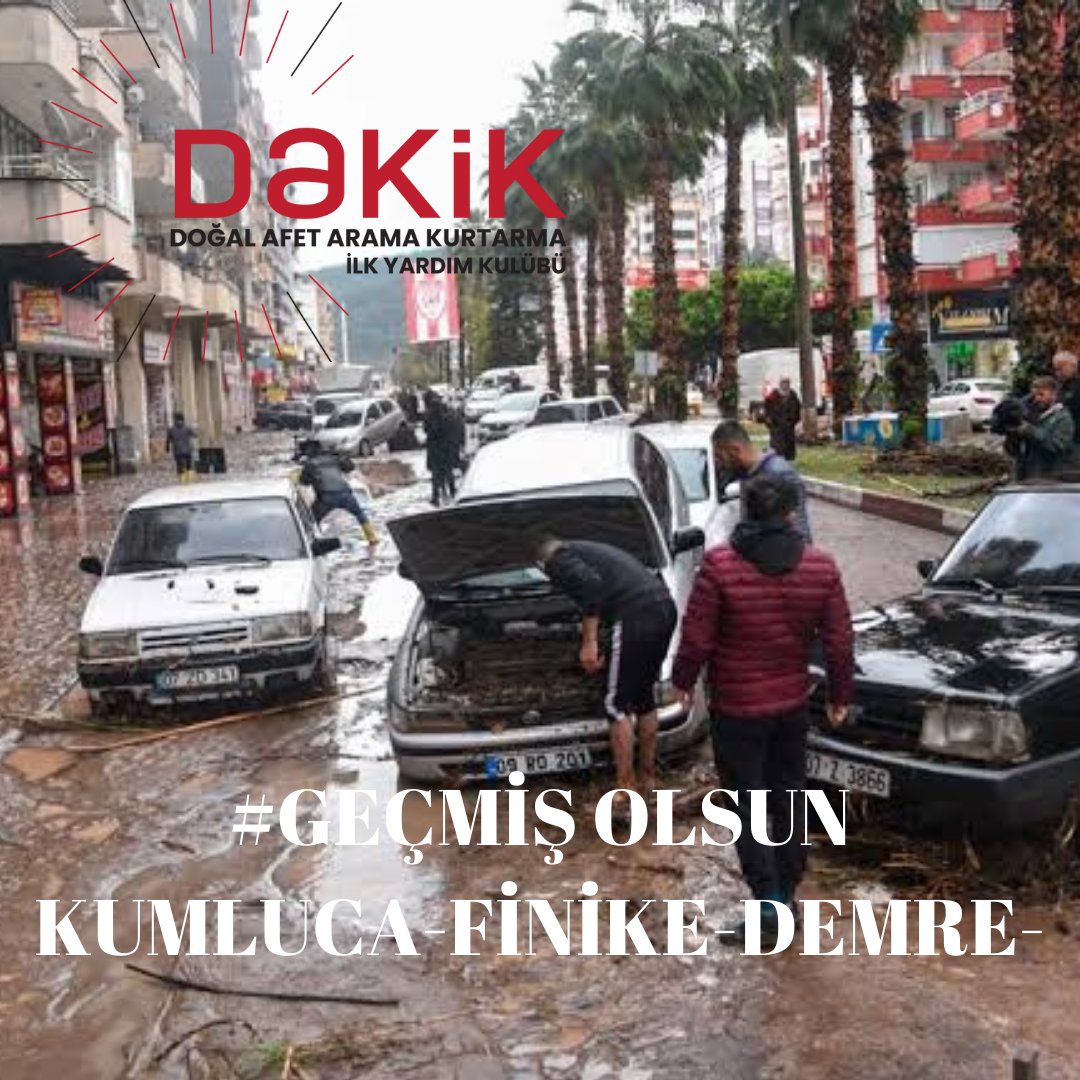 Kumluca,Finike ve Demrede aşırı yağışların etkisiyle sel meydana geldi. Tüm vatandaşlarımıza geçmiş olsun.
#kumlucasularaltinda #Demre #Finike #doğalafet #sel #dakik #Antalya #aşırıyağış