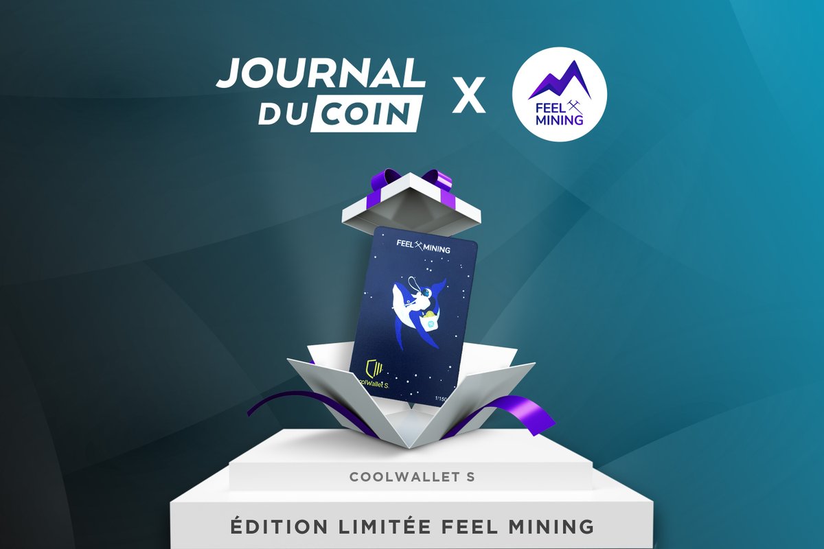 FeelMining's tweet photo. 🚨🎁 Calendrier de l'avent par @LeJournalDuCoin 🎅 

Tentez de gagner un Cool Wallet S et 6 mois d'abonnement à notre plan "Smart" @WiglApp 

Pour participer :
- Follow @FeelMining, @WiglApp &amp; @LeJournalDuCoin
- Like &amp; RT ce post ✅

Résultat Mardi 13 Décembre, en soirée ! 🍀 https://t.co/XG2W2kLY94