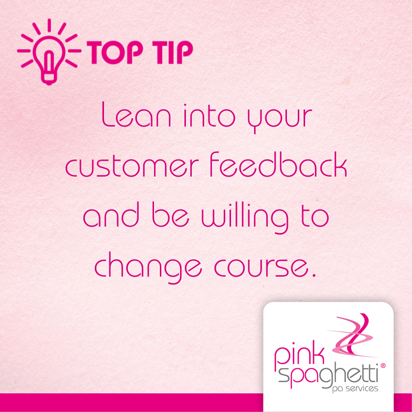 When was the last time you really listened to your customers? Be brave, take on board their feedback and don’t be afraid to adjust things if needed.

#SmallBizExperts #BusinessTips #Entrepreneur #SmallBusinessSupport #DoBusinessBetter #SanitySaviour