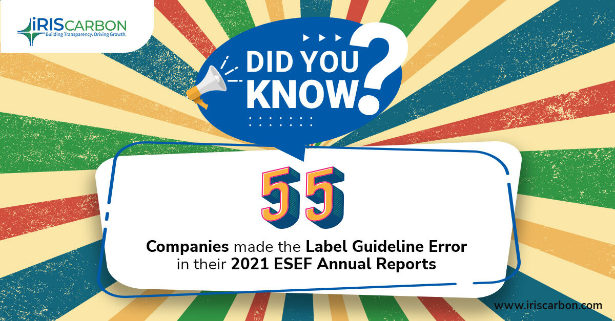 iris_carbon's tweet image. The Label Guideline Error might not be the most common error in ESEF iXBRL reports. But it's pretty serious nonetheless.

Get the full findings of our 2021 ESEF Quality Analysis👉  bit.ly/3iXKc3a

#ESEF #QualityAnalysis #XBRLQuality