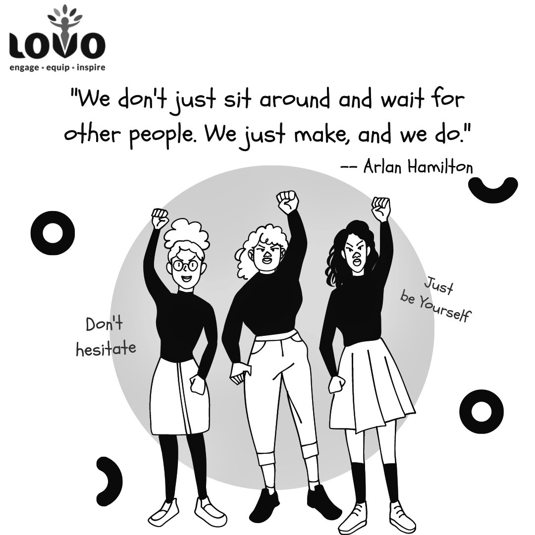 Good morning everyone☃️

Our quote of this week is by Arlan Hamilton, who is the founder of the Backstage Capital, which she said 'we don't just sit around and wait for other people. We just make, and we do'. 

Enjoy the rest of this week and we will see you on Thursday!
#lovocic