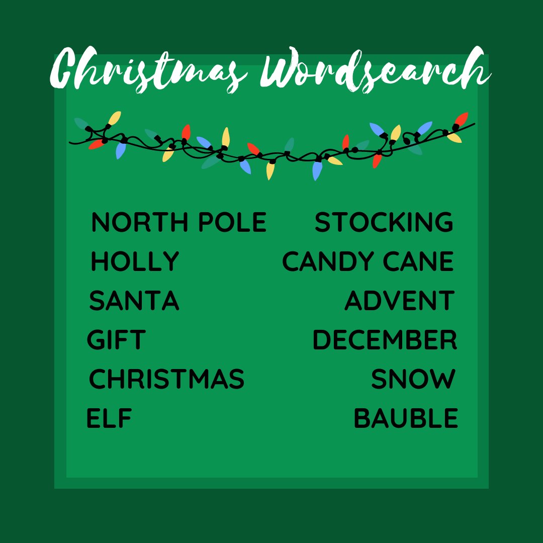 _CCHousing's tweet photo. 🎁🎄 ✨ CCHM Advent Calendar - Day 14
✨ 🎄 🎁

Have a go at our festive wordsearch! For extra festivities, you could make yourself a hot chocolate with the full works - or a mulled wine, whatever your persuasion - whilst you do it! 😆🎅

#CCHM #CreatingChange #CCHMAdvent https://t.co/MyjaVueBCH