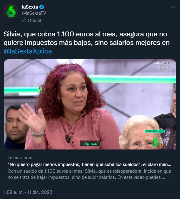 SpanishLiberty's tweet photo. Silvia es todo lo que está mal en 🇪🇸 https://t.co/mMmxHaHoht