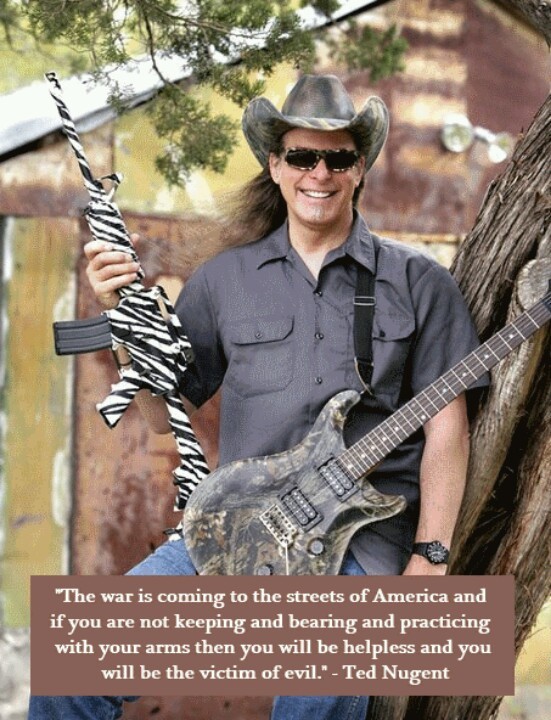 Happy birthday Uncle Ted Nugent      