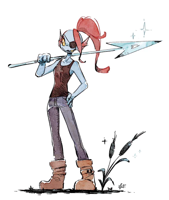 doodle Undyne  