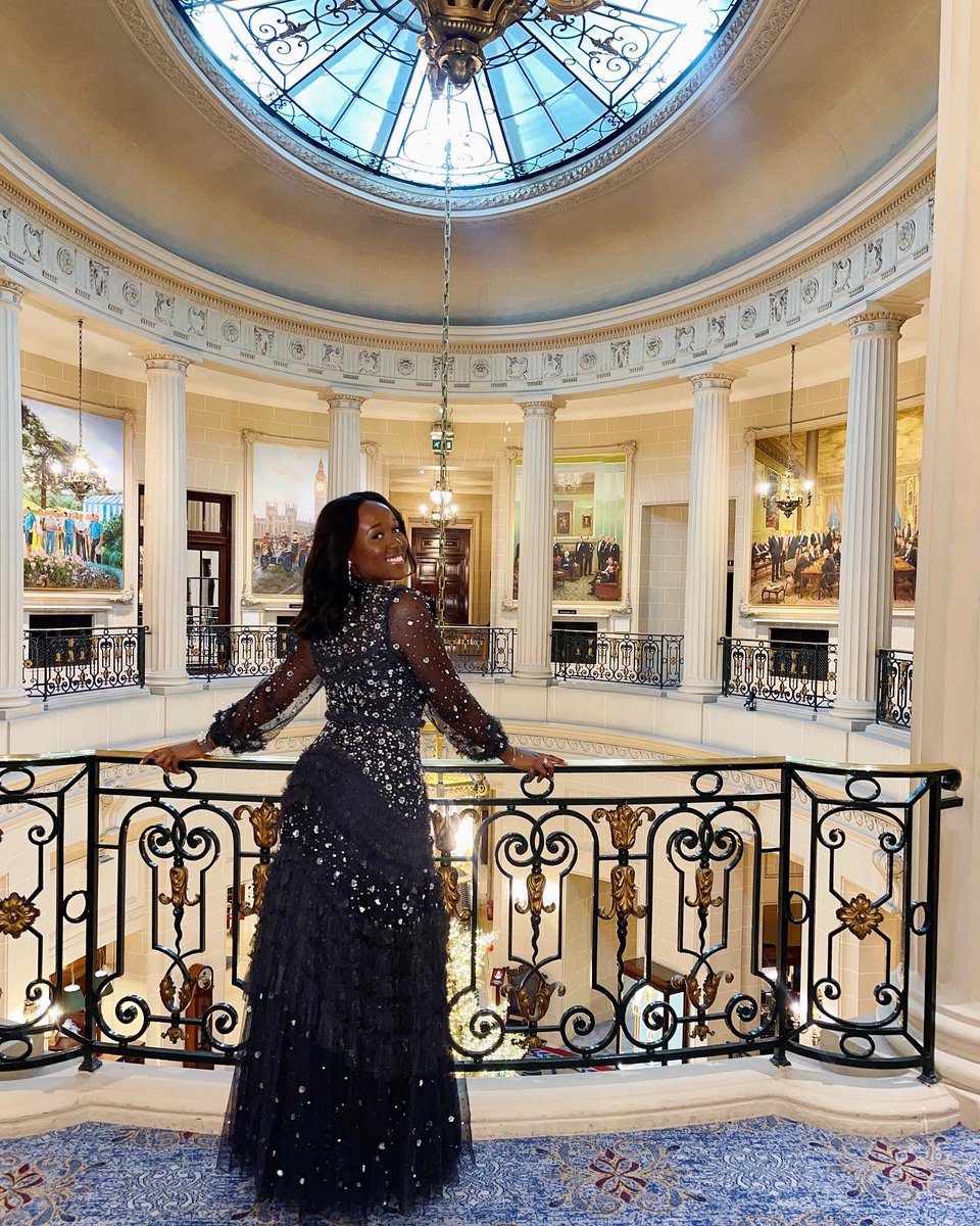 feeling like a princess last night at the @RoyalAutomobile ✨✨ a wonderful evening hosting for @FIM_live @fiawim celebrating women in motorsport 🍾